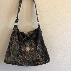 Western Cross/Camo bag